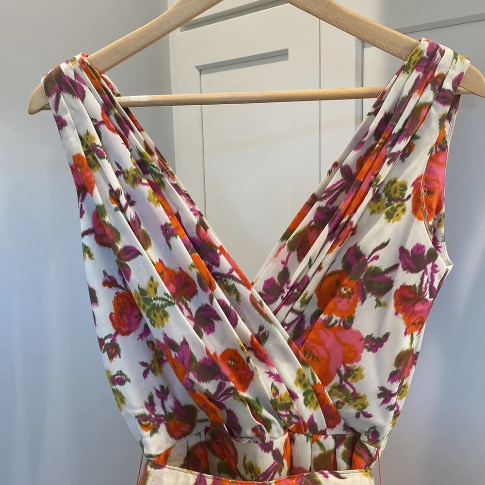 Vintage! floral wiggle dress - Picture 2 of 14